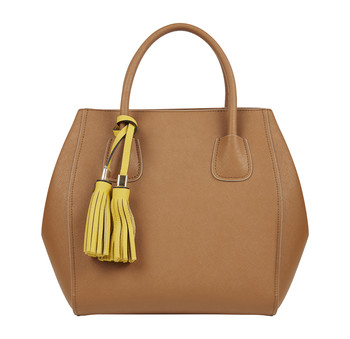Lederhandtasche
