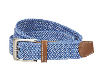 Woven Blue Belt