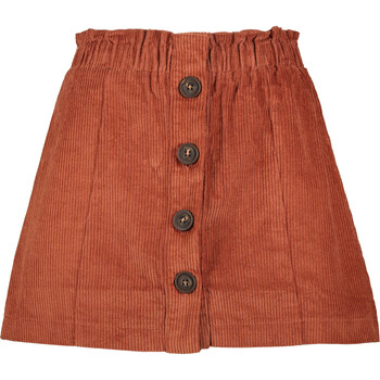 Rust Brown Curduroy Mini Skirt