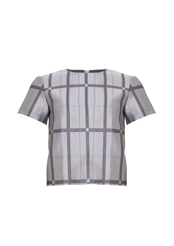 Grey Stripes Top