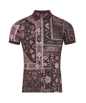 Poloshirt, gemustert