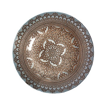 Purple Embossed Dish