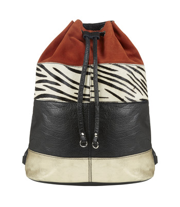 Multi Leather Backpack