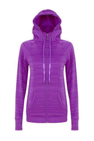 Purple Zip Up Hoodie