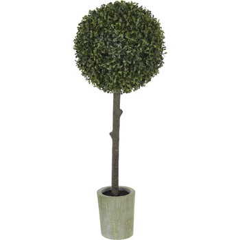 Green Artificial Best Box Princeville Topiary