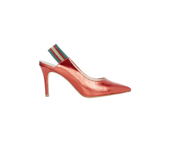 Red Slingback Heel