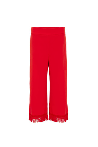 Red culottes