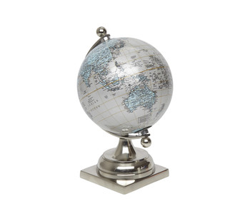 Small Globe Silver