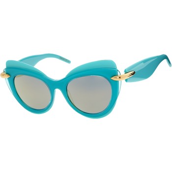 Sonnenbrille, Türkis
