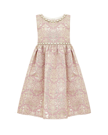 PINK WOVEN DRESS