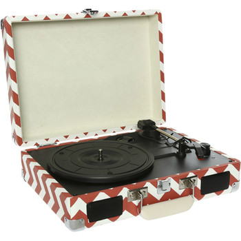 Red & White Cruiser Turntable