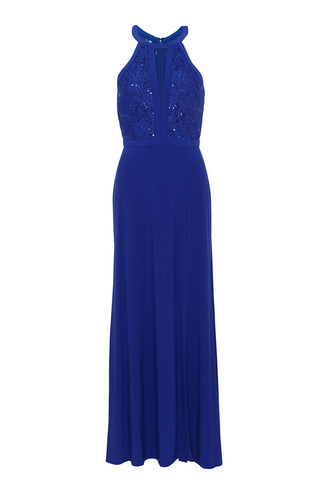 Blue Evening Dress