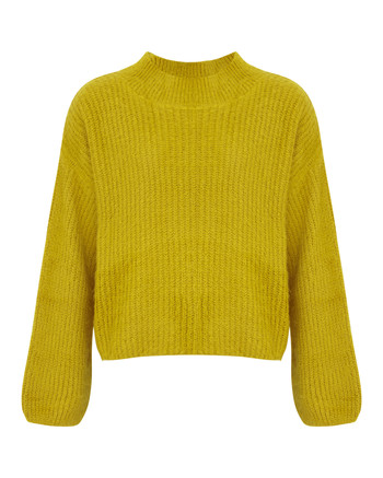 Gelber Sweater