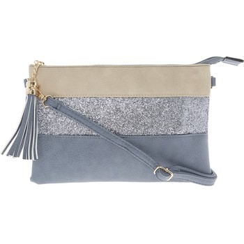 Gestreifte Clutch