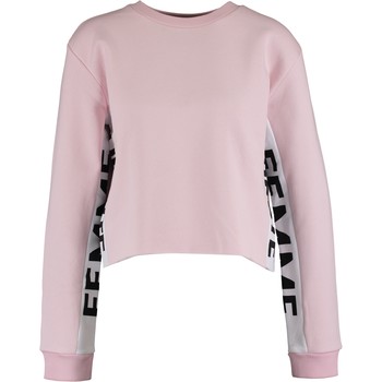 Baby Pink Cropped Sweatshirt