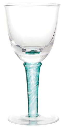 Viva Cuba Aqua Wine Glass