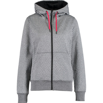 Grey Patterned Hoodie