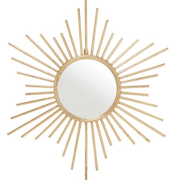 Spring Decs Yellow Sun Mirror