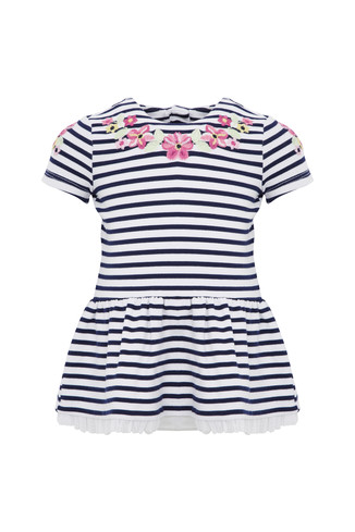 Kleid im Set mit Hose Dunkelblau