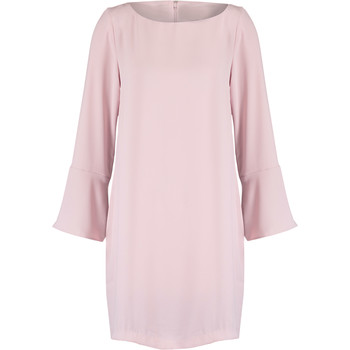 Kleid, Rosa, Glockenärmel