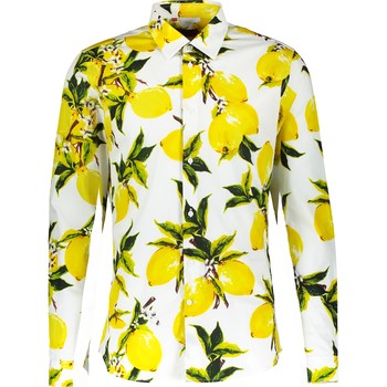White & Yellow Lemon Shirt