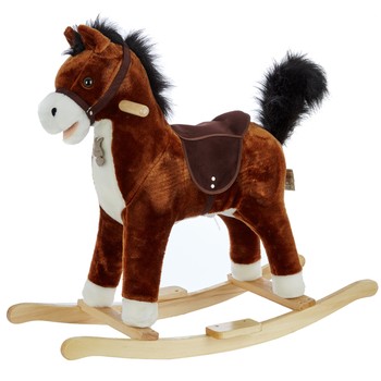 Brown Rocking Horse