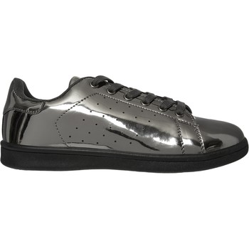 Trainers, Silber, Glänzend