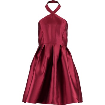 Kleid mit Neckholder Rot