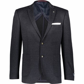 Navy Double Knit Blazer