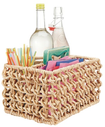 Viva Cuba Wicker Picnic Basket