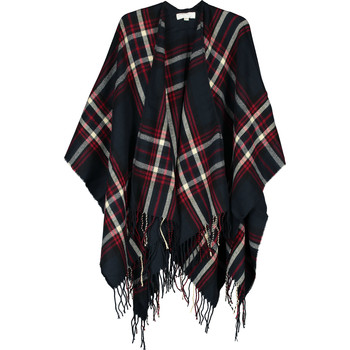 Navy & Red Tartan Wrap