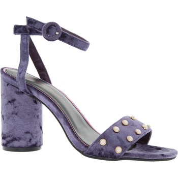 Sandalen Samt - Lila