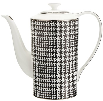 Spring Decs Yellow Tweed Tea Pot