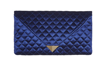 Blaue Clutch